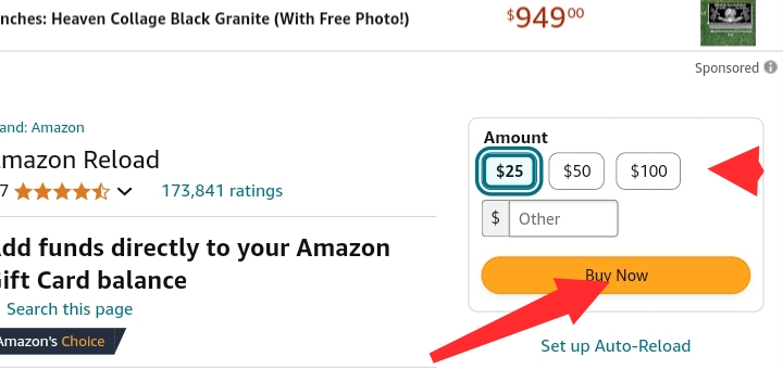 How to Add a Vanilla Gift Card to Your Amazon Account